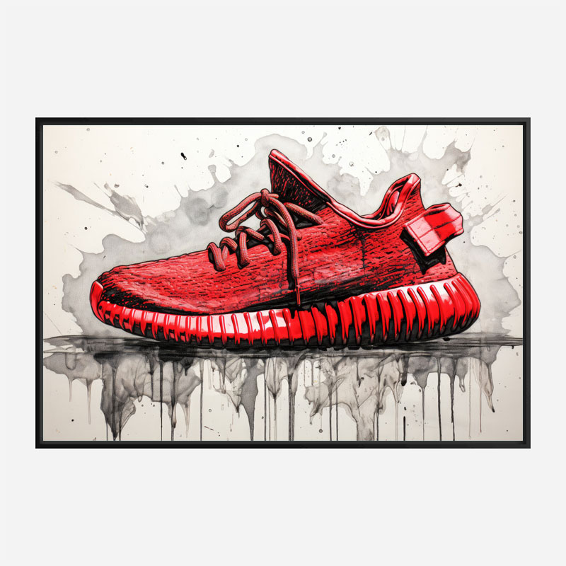 Red december yeezy on sale